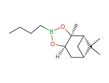 Molecular Structure of 85167-10-8 ((1S,2S,3R,5S)-(+)-2,3-PINANEDIOL BUTYLBORONATE ESTER)