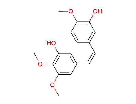 Molecular Structure of 111394-45-7 (Combretastatin A-3)