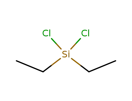 Molecular Structure of 1719-53-5 (Dichlorodiethylsilane)