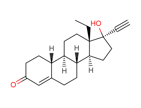 Molecular Structure of 797-63-7 (Levonorgestrel)