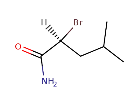 (2S)-2-bromo-4-methylpentanamide