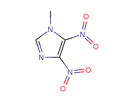 Molecular Structure of 19183-15-4 (1-methyl-4,5-dinitro-imidazole)