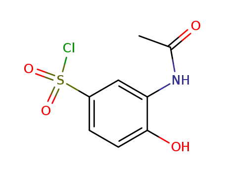 3-acetamido-4-hydroxybenzenesulfonyl chloride