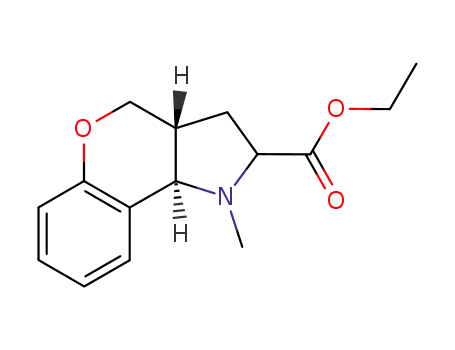 (3aR,9bR)-1-Methyl-1,2,3,3a,4,9b-hexahydro-chromeno[4,3-b]pyrrole-2-carboxylic acid ethyl ester