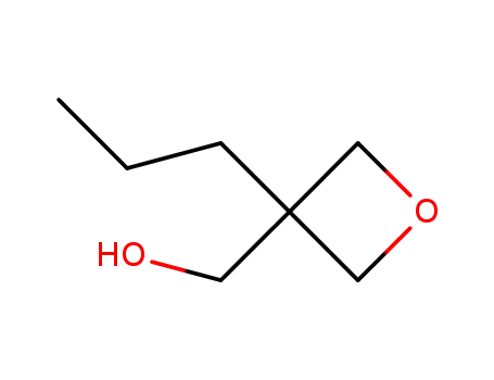Molecular Structure of 107829-94-7 ((3-propyloxetan-3-yl)methanol)