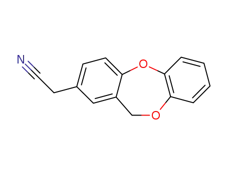 11H-dibenzo<1,4>dioxepin-2-acetonitrile