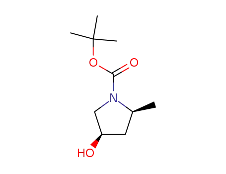 (2S,4R)-4-hydroxy-2-methyl-pyrrolidine-1-carboxylic acid tert-butyl ester