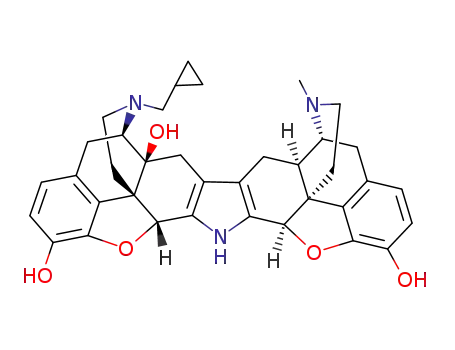 17-(cyclopropylmethyl),17'-methyl-6,6',7,7'-tetradehydro-4,5:4',5'-diepoxy-6,6'-(imino)<7,7'-bimorphinan>-3,3',14-triol