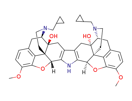 17,17'-bis(cyclopropylmethyl)-3,3'-dimethoxy-6,6',7,7'-tetradehydro-4,5:4',5'-diepoxy-6,6'-(imino)<7,7'-bimorphinan>-14,14'-diol