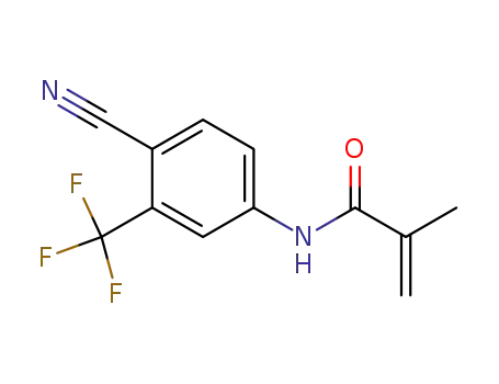 N- [4- 시아 노 -3- (트리 플루오로 메틸) 페닐] -2- 메타 크릴 아미드