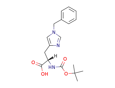 (2S)-3-(1-benzylimidazol-4-yl)-2-(tert-butoxycarbonyl amino)propanoic acid