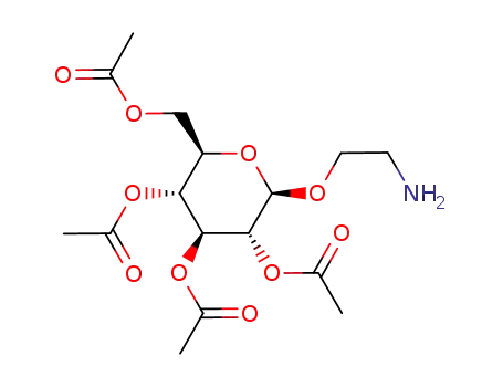 2-aminoethyl O-2',3',4',6'-tetraacetyl-β-D-glucopyranoside