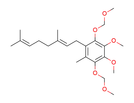 trans-6-(3,7-dimethylocta-2,6-dienyl)-2,3-dimethoxy-5-methyl-1,4-bis(methoxymethyloxy)benzene