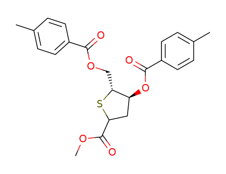 1-O-acetyl-2-deoxy-3,5-di-O-p-toluiyl-4-thio-D-erythro-pentofuranose