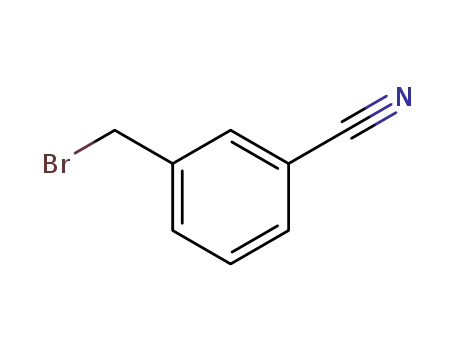 Molecular Structure of 28188-41-2 (3-Cyanobenzyl bromide)