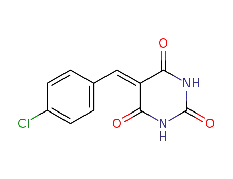 5-[(4-클로로페닐)메틸리덴]-1,3-디아지난-2,4,6-트리온