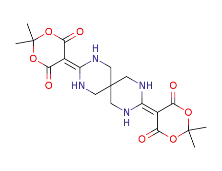 3,9-bis[(isopropylenedioxydicarbonyl)methylene]-2,4,8,10-tetraazaspiro[5.5]undecane