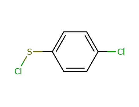 Molecular Structure of 933-01-7 (Benzenesulfenyl chloride, 4-chloro-)