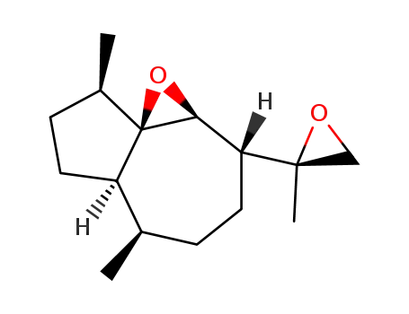 (3R,6R,7R,10R)-1β,2β-epoxy-6,10-dimethyl-3-(11α,12-epoxy)isopropylbicyclo[5.3.0]decane