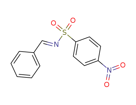 4-nitro-N-[(1E)-phenylmethylidene]benzene-1-sulfonamide
