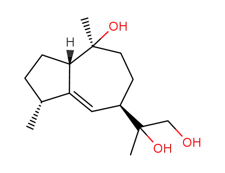 2-((3R,5R,8S,8aS)-8-Hydroxy-3,8-dimethyl-1,2,3,5,6,7,8,8a-octahydro-azulen-5-yl)-propane-1,2-diol