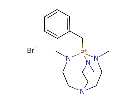 1-Benzyl-2,8,9-trimethyl-2,5,8,9-tetraaza-1-phosphonia-bicyclo[3.3.3]undecane; bromide