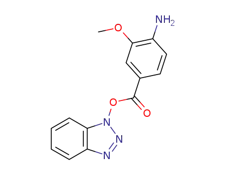 1H-1,2,3-benzotriazol-1-yl 4-amino-3-methoxybenzoate