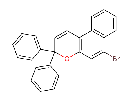 6-bromo-3,3-diphenyl-<3H>-naphtho<2,1-b>pyran