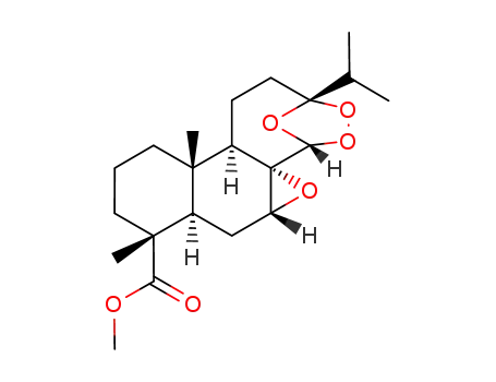 methyl <1aR(1aβ,2aα,3α,6aβ,7α,7aβ)>-decahydro-7a-peroxyformtacetal-7-<(4-methyl-3-oxoketal)pentyl>-3,6a-dimethylnaphth<2,3-b>oxiran-3-carboxylate