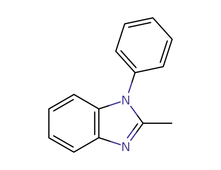 Molecular Structure of 1484-39-5 (2-METHYL-1-PHENYL-1H-BENZOIMIDAZOLE)
