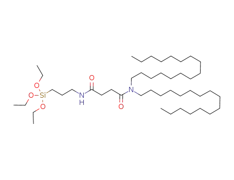 [3-(((N,N-dihexadecylamino)succinyl)amino)propyl]triethoxysilane