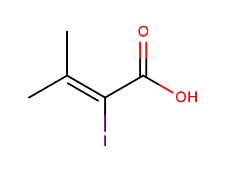 2-iodo-3-methyl-2-butenoic acid