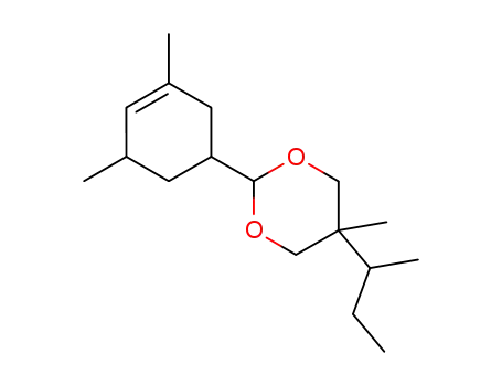 2-(3,5-dimethyl-3-cyclohexen-1-yl)-5-methyl-5-(1-methylpropyl)-1,3-dioxane