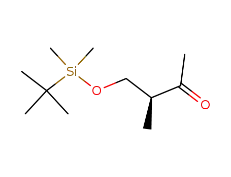 (+)-(S)-4-tert-Butyldimethylsilyloxy-3-methyl-2-butanone