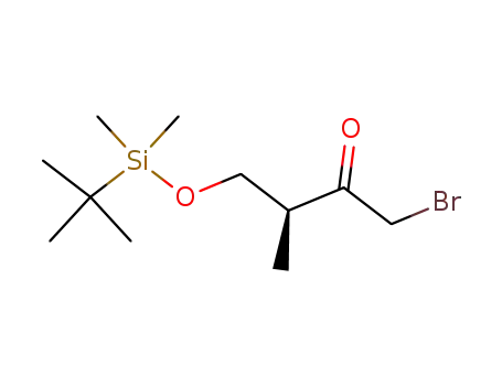 (S)-1-bromo-4-(tert-butyldimethylsilanyloxy)-3-methylbutan-2-one