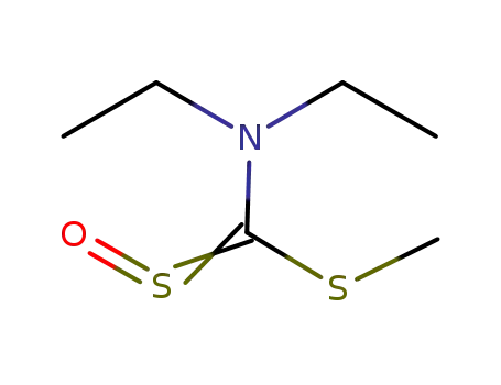 Methyl diethyldithiocarbamate sulfine