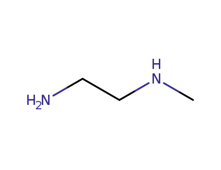 Molecular Structure of 109-81-9 (N-METHYLETHYLENEDIAMINE)