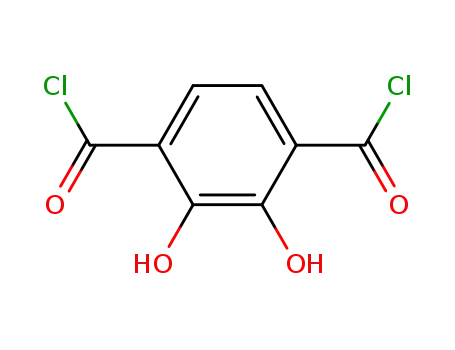 2,3-dihydroxyterephthaloyl chloride
