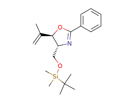 (4R,5R)-4-tert-butyldimethylsilyloxymethyl-2-phenyl-5-(2-propenyl)-2-oxazoline