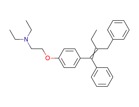 2-benzyl-1-phenyl-1-[4-(diethylaminoethoxy)phenyl]but-1-ene