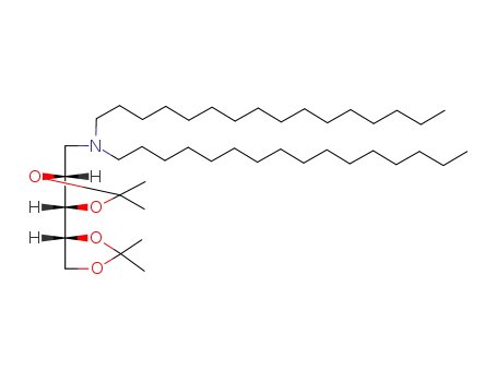 Dihexadecyl-((4S,5R,4'R)-2,2,2',2'-tetramethyl-[4,4']bi[[1,3]dioxolanyl]-5-ylmethyl)-amine