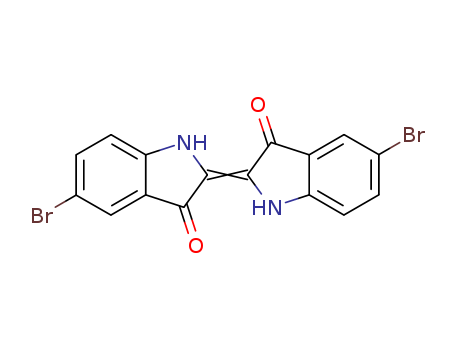 3H-Indol-3-one,5-bromo-2-(5-bromo-1,3-dihydro-3-oxo-2H-indol-2-ylidene)-1,2-dihydro-(84-40-2)