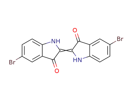 5,5'-dibromo-1H,1'H-[2,2']biindolylidene-3,3'-dione