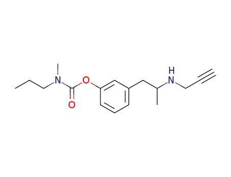 methyl-propyl-carbamic acid 3-(2-prop-2-ynylamino-propyl)-phenyl ester