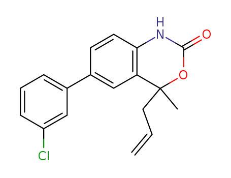 4-Allyl-6-(3-chlorophenyl)-4-methyl-1,4-dihydro-benzo [d] [1,3]oxazin-2-one