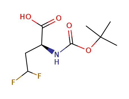 (S)-2-(tert-Butoxycarbonylamino)-4,4-difluorobutanoic acid