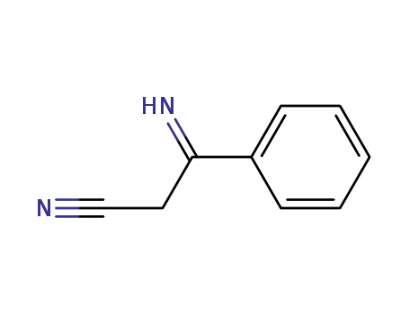 Molecular Structure of 16187-90-9 (3-imino-3-phenylpropionitrile)