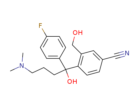 4-[4-(Dimethylamino)-1-(4-fluorophenyl)-1-hydroxybutyl]-3-(hydroxymethyl)benzonitrile(103146-25-4)