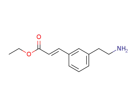 (E)-3-[3-(2-Amino-ethyl)-phenyl]-acrylic acid ethyl ester