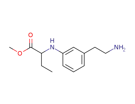 2-[3-(2-amino-ethyl)-phenylamino]-butyric acid methyl ester